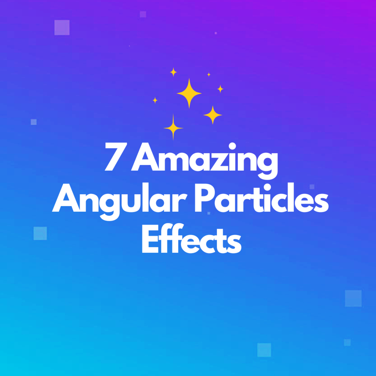 7 Stunning Angular Particles Effects to Check Out