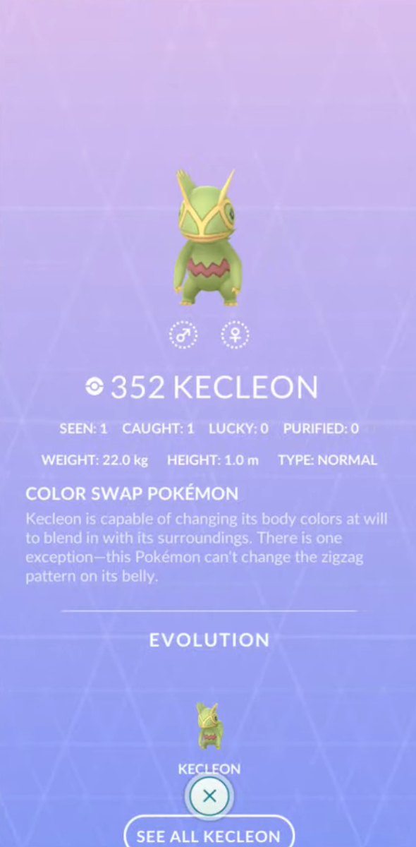 How to catch Pokémon #352 Kecleon in Pokémon GO - Meristation