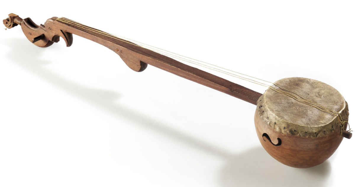 The oldest known banjo, c. 1770-1777, from the Surinamese Creole culture