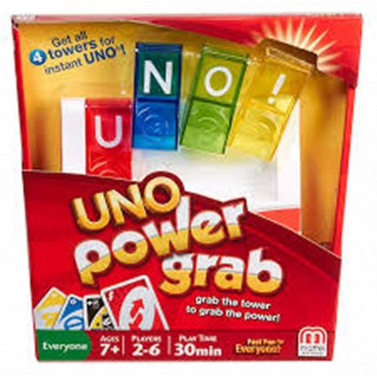 Uno Power Grab Cards