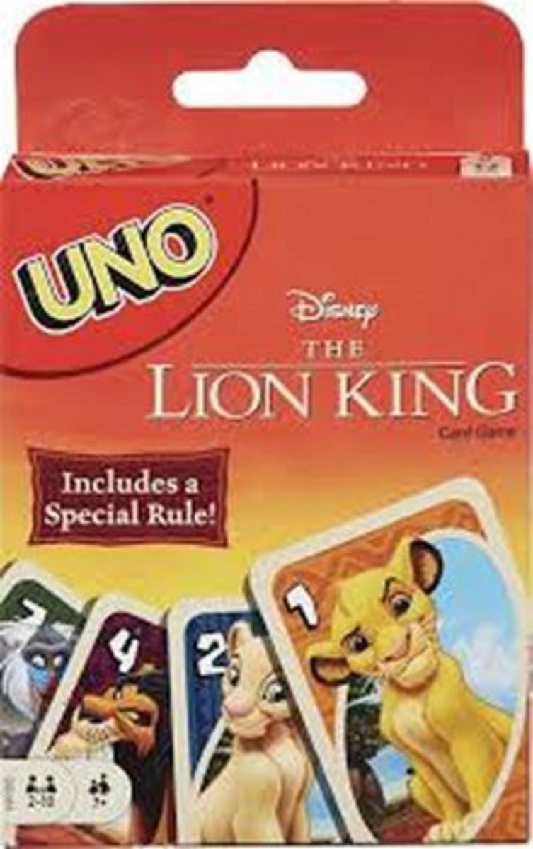 Uno Lion King Cards