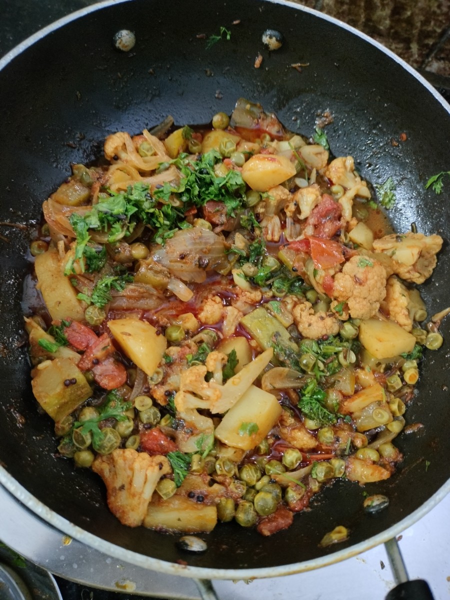 Tasty Curried Mixed Vegetables Recipe