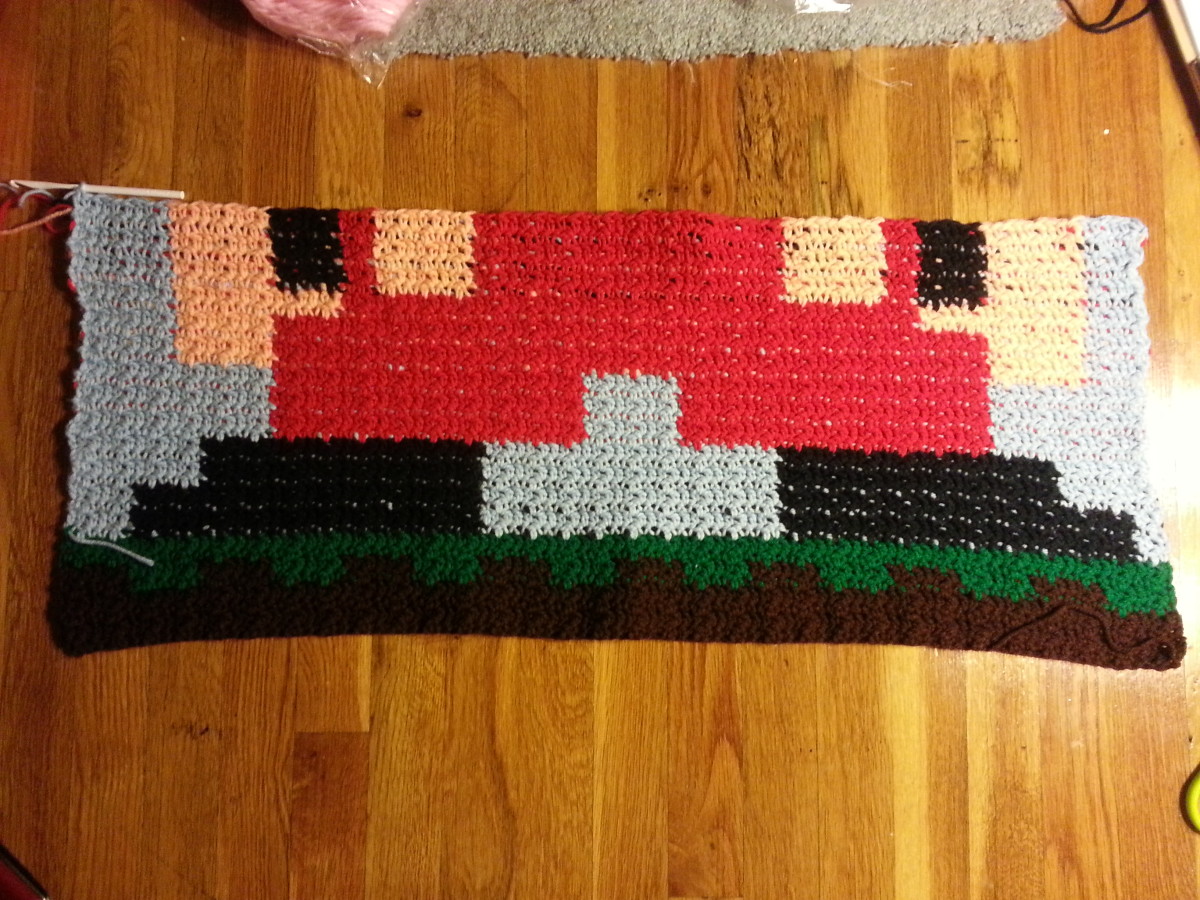 Crochet - Mario Blanket