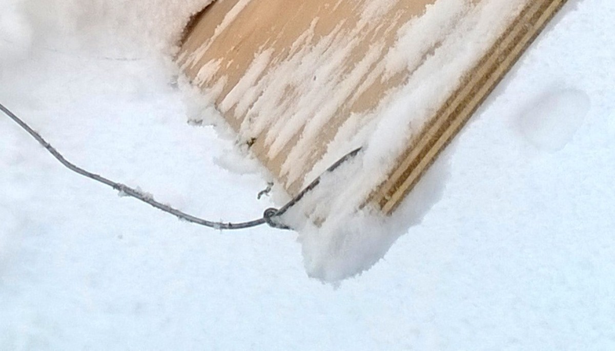 How to Make a Snow Rake for Fast Cleaning of Roofs Dengarden