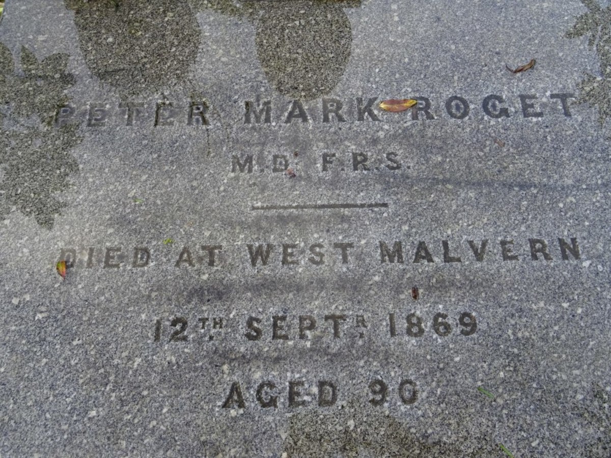 Roget's Grave Marker
