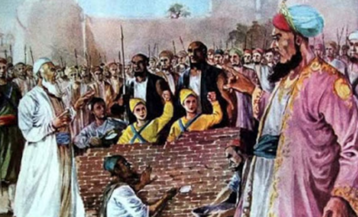 Wazir Khan Brutal Torture of Guru Gobind Singh's Children