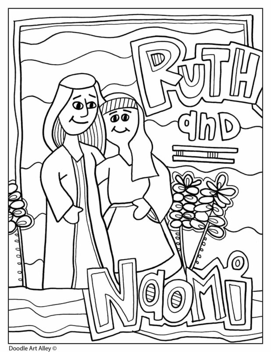 The Bible Story of Ruth, Naomi and Boaz