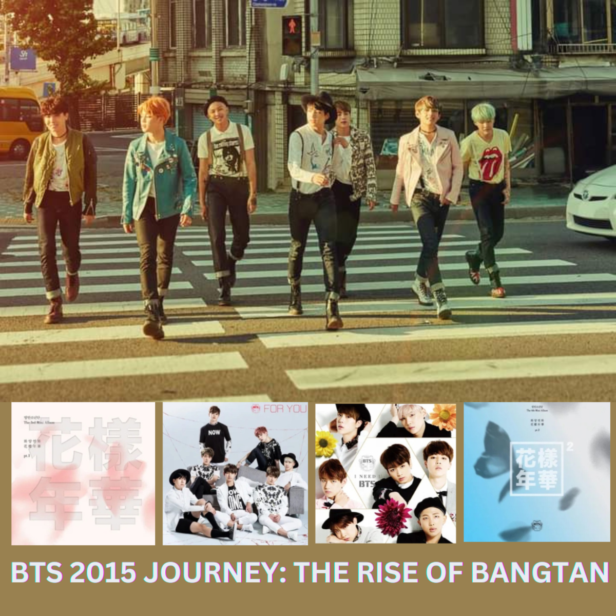 BTS 2015 Journey: The Rise of Bangtan