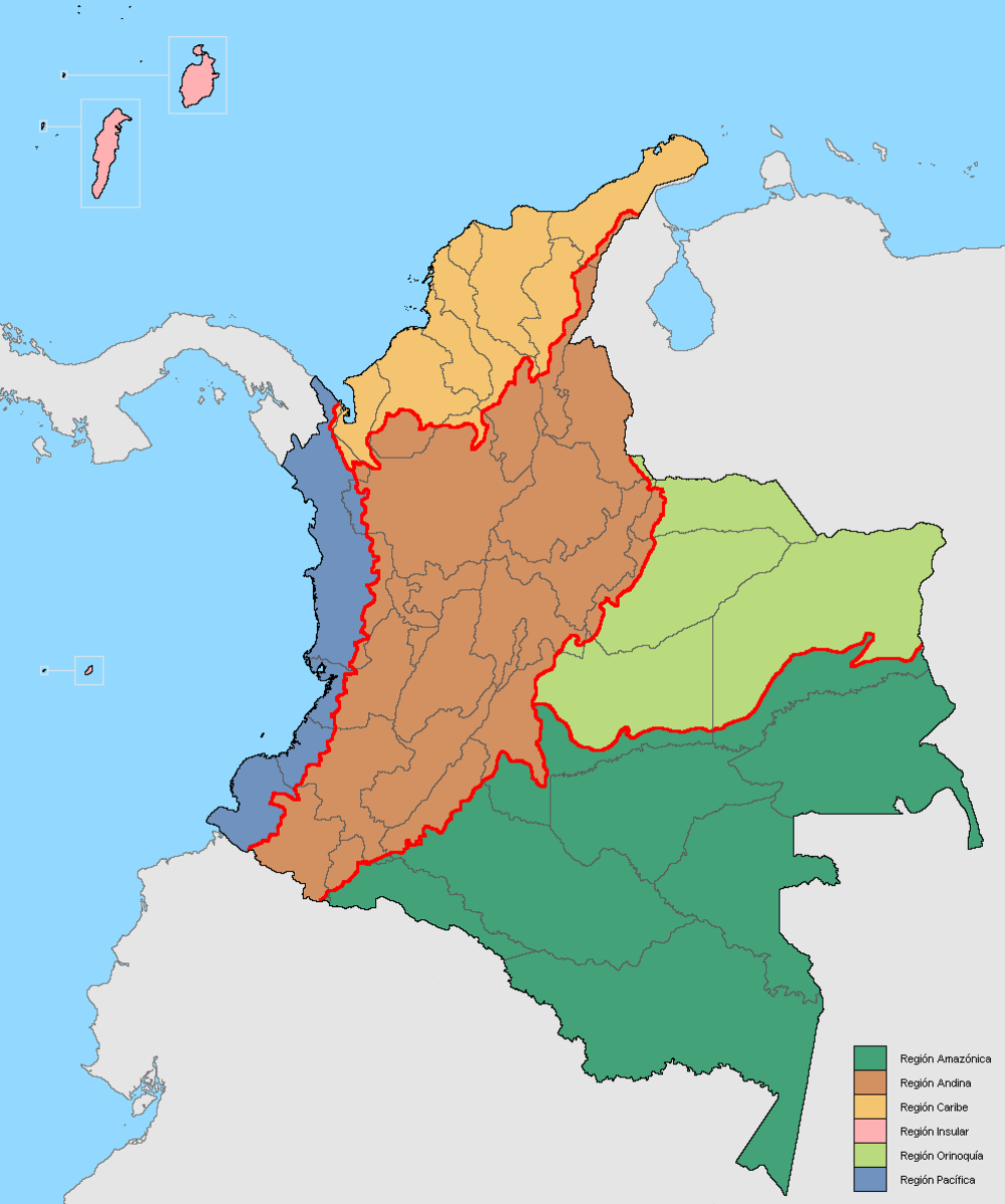 Physical Features and Natural Resources of Colombia