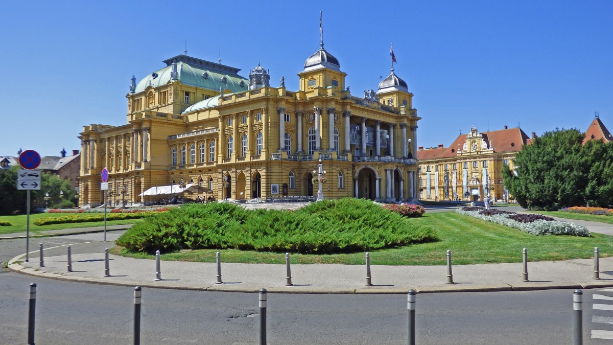 Croatian National Theater, in the capital Zagreb.