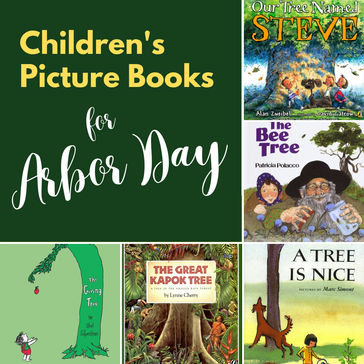 Best Children's Picture Books About Trees for Arbor Day and Earth Day