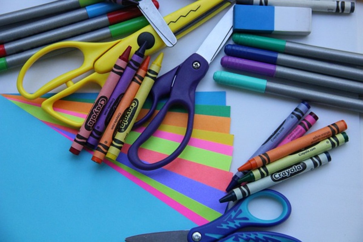 Crafts are a sure way to obtain control of a Kindergarten classroom.