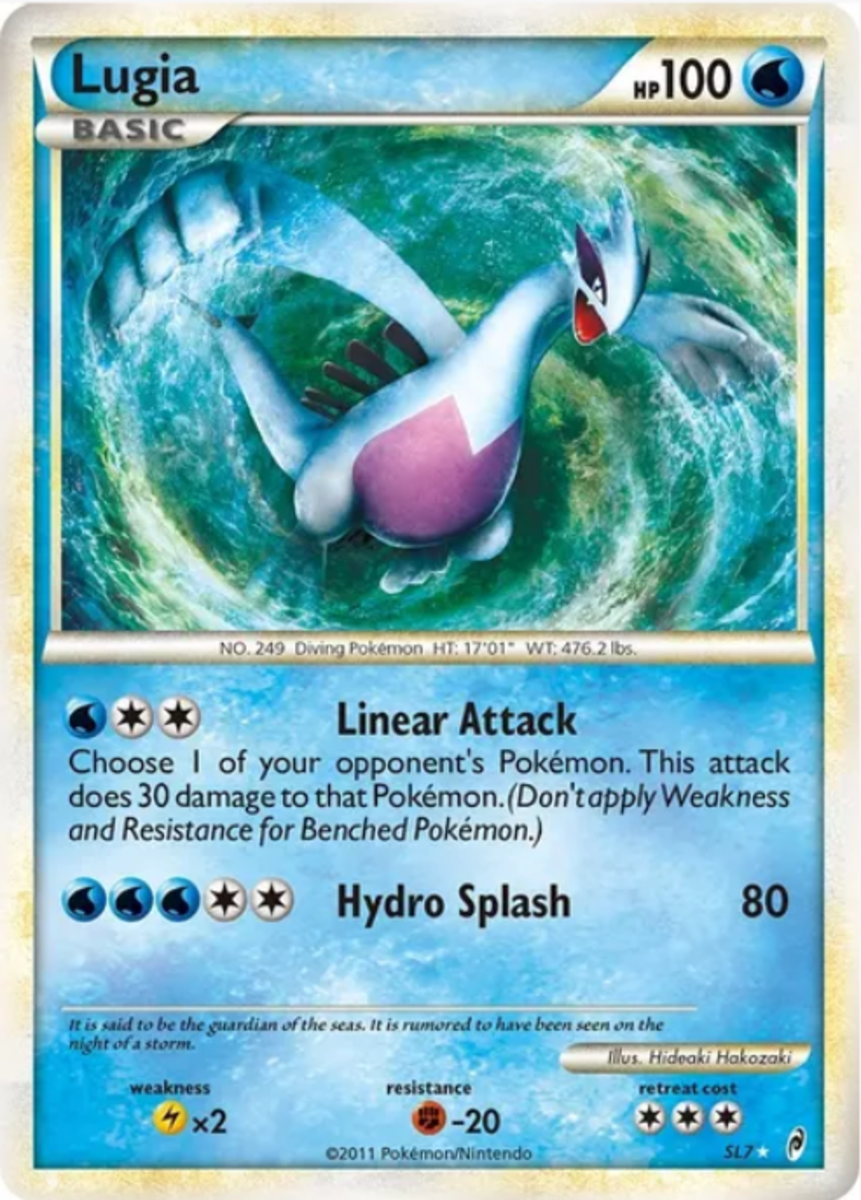 Best Lugia Pokemon Cards with Recent Selling Prices