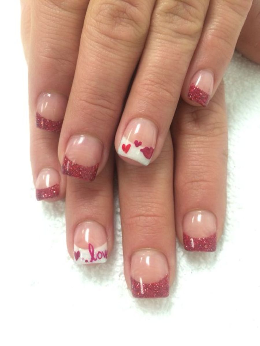 30+ Romantic DIY Valentines Day Nail Art Designs to Set Pulses Racing -  HubPages