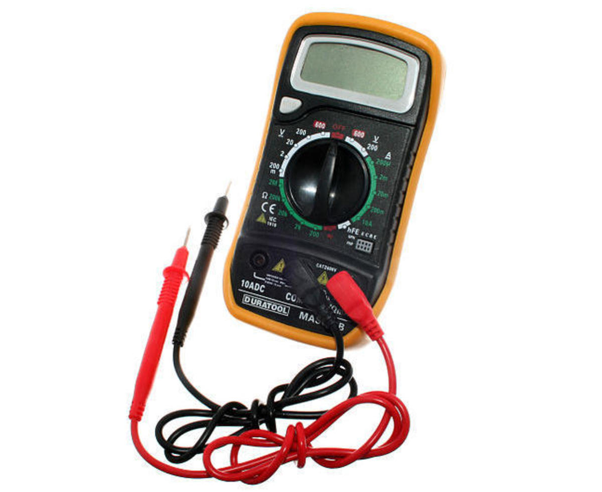 You can check your battery for leaks using a digital multimeter.