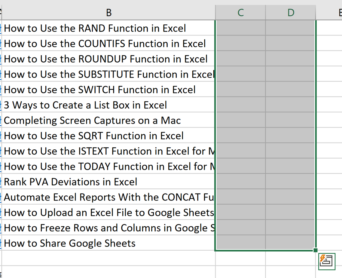 google-search-from-a-list-in-excel