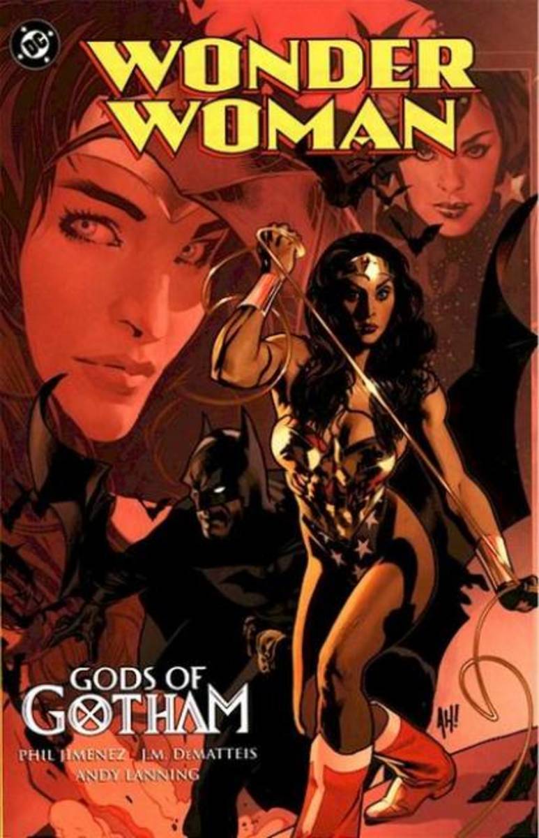 Gods of Gotham trade paperback cover.