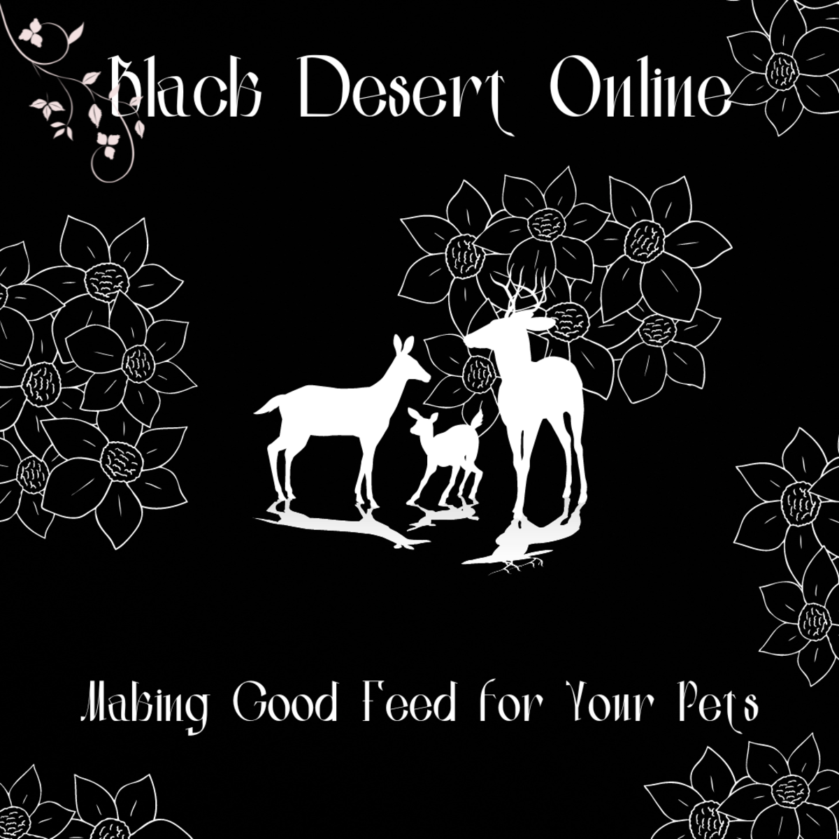 Making good feed for your pets in "Black Desert Online."