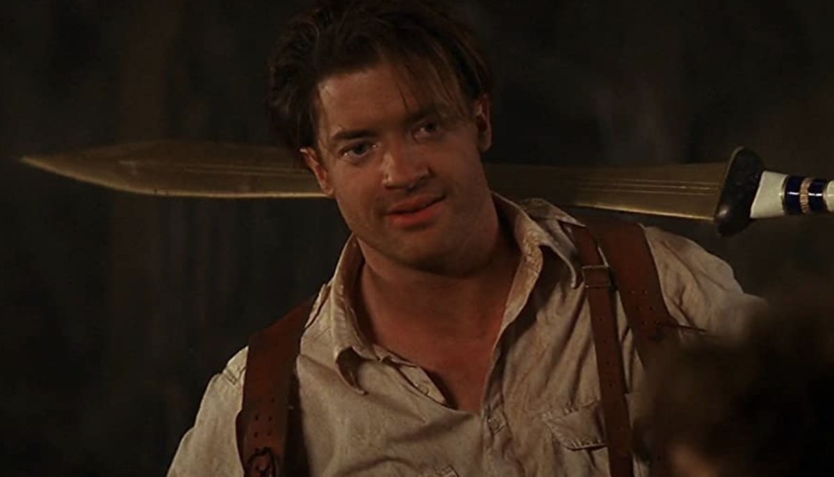 Brendan Fraser Shows Up to “The Mummy” Screening In Full Rick O’Connell