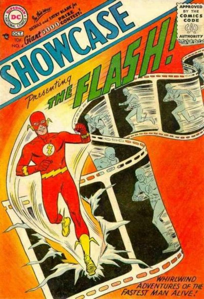 Showcase #4 - First appearance of Silver Age Flash, Barry Allen