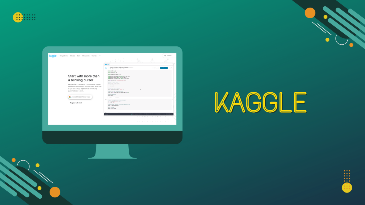 Kaggle allows you to incorporate interactive features into your portfolio, such as Jupyter notebooks and Kernels.
