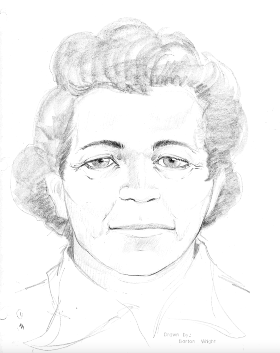 Artist rendering of "Mohave Jane Doe"
