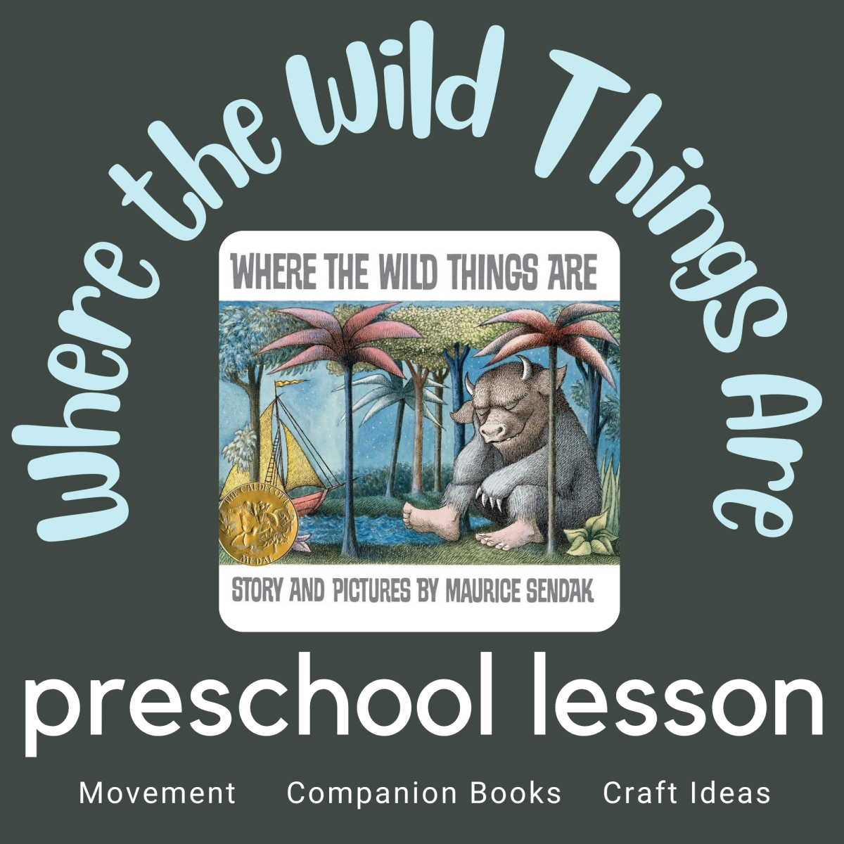 Where the Wild Things Are Children's Book Review and Pre-K Lesson Plan