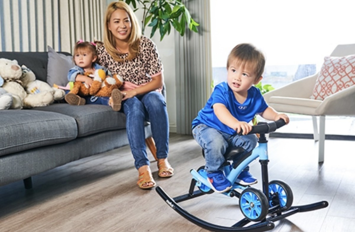 The Mobo Wobo is a Rocking Triking Ride For Toddlers