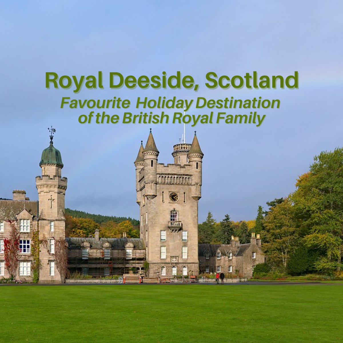 Visiting Royal Deeside and Balmoral Castle, the British Royal Family's Holiday Home, in Scotland