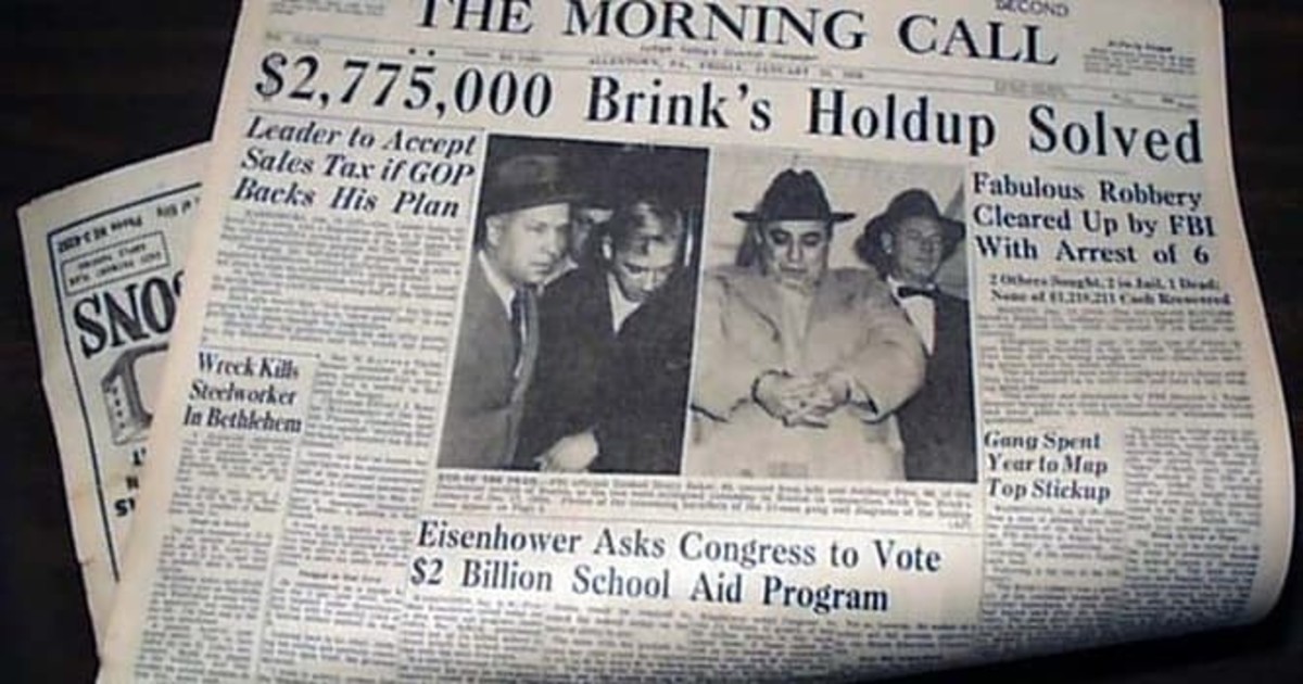 The Brink's Robbery of 1950: One of the Biggest Heists in U.S. History