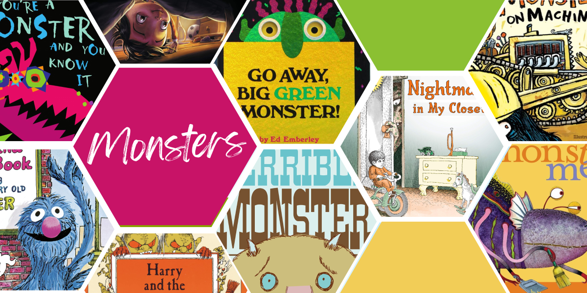 Children's Picture Books About Monsters for Preschool and Early Elementary Ages