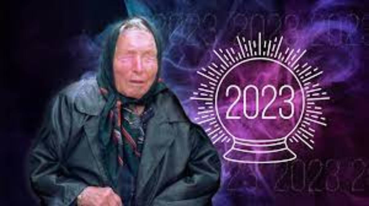 What predictions did the blind astrologer Baba Vanga make for 2023?