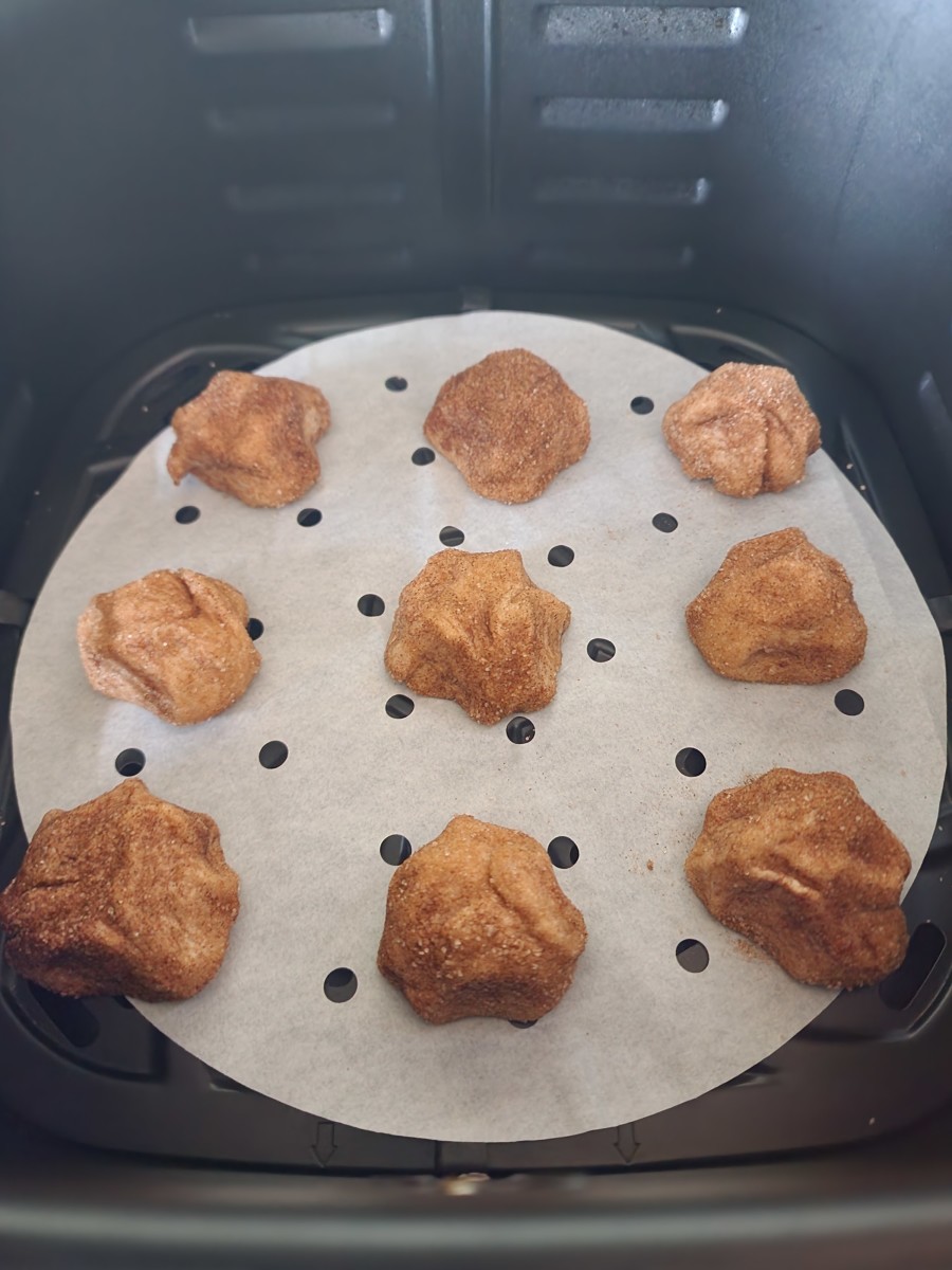 Amazing Air Fryer Snickerdoodle Cookie Recipe Delishably