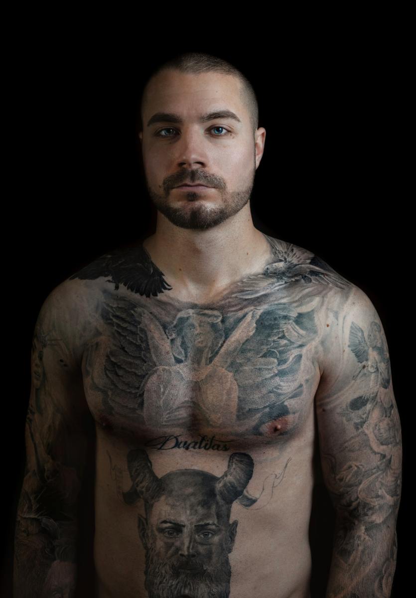 Free Spirit Tattoo  Chest portrait by Mitch  Facebook
