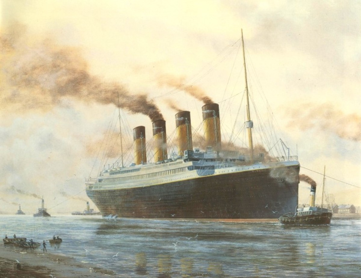 Титаник картины художников