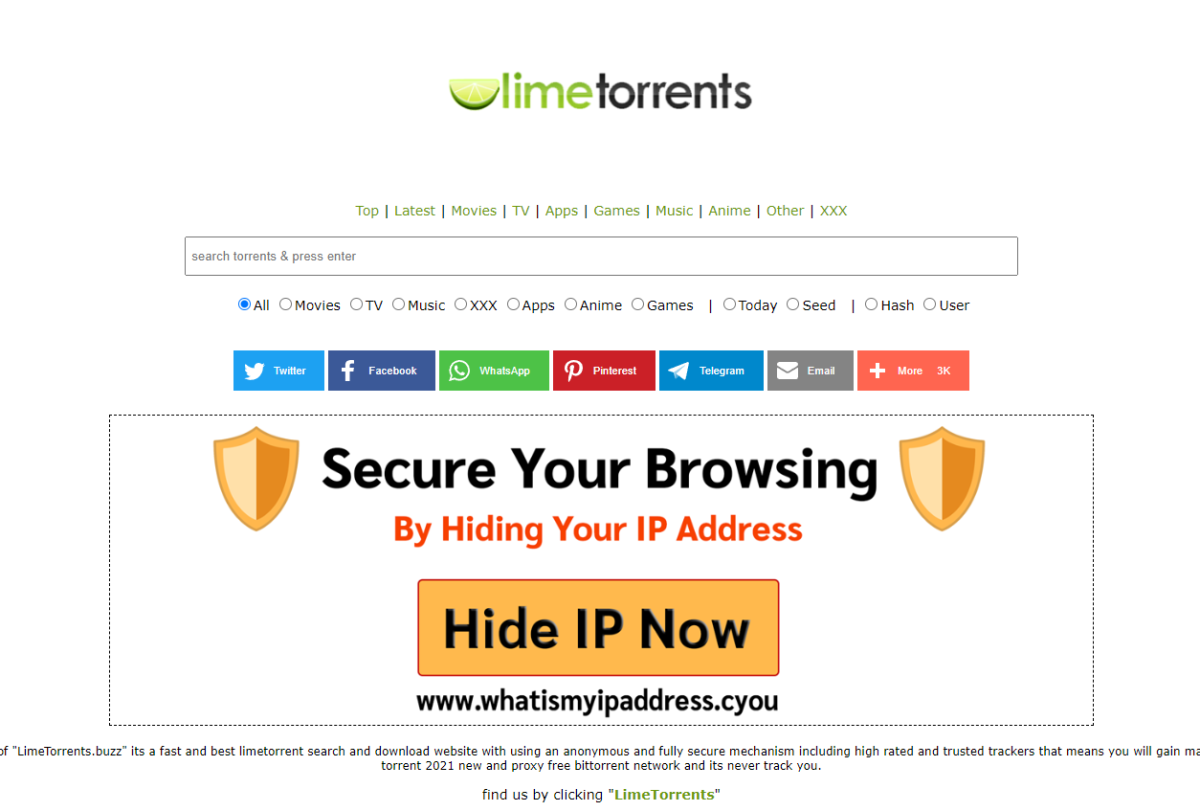 1337x Review: Find Torrent Files –