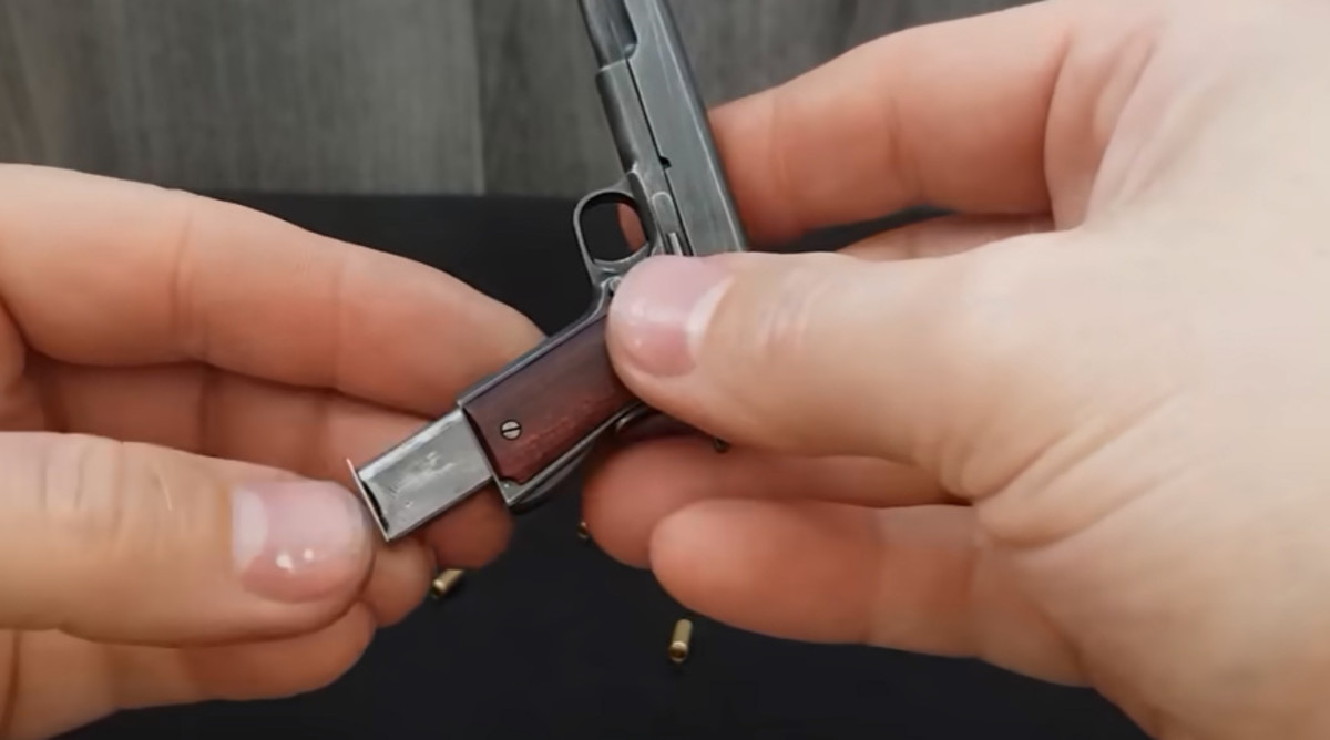 Functional Colt 1911 miniature model: