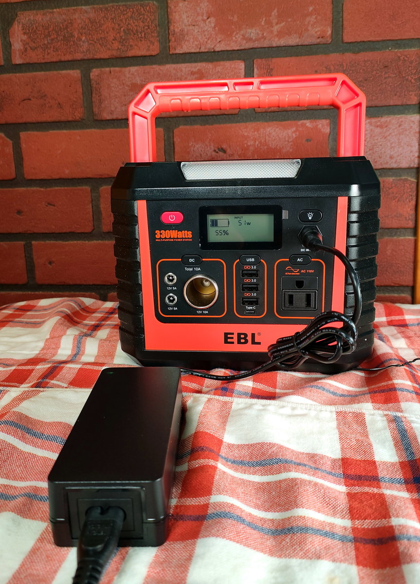 Review of the EBL MP330 Voyager Portable Power Station