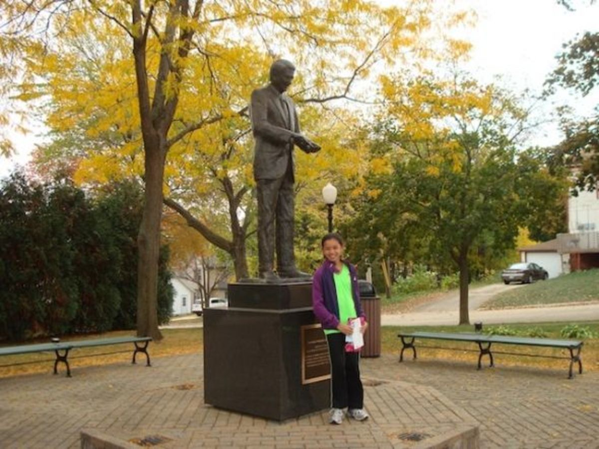 Dixon IIllinois Boyhood Home of Former President, Ronald Reagan