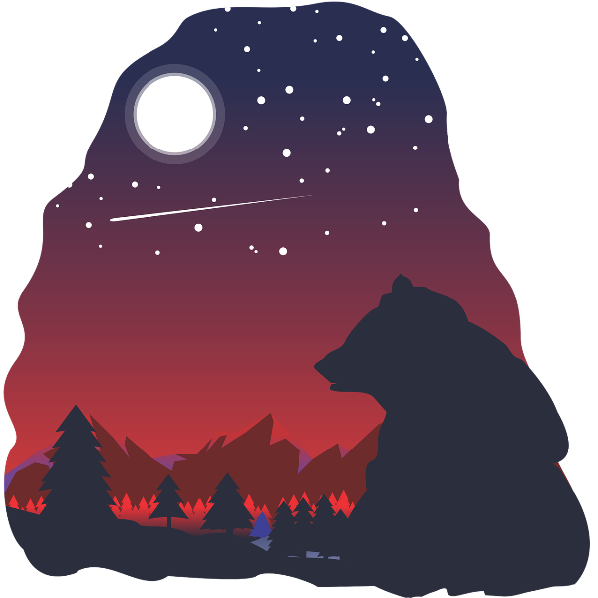 At Twilight – a Bear Shapeshifter Poem