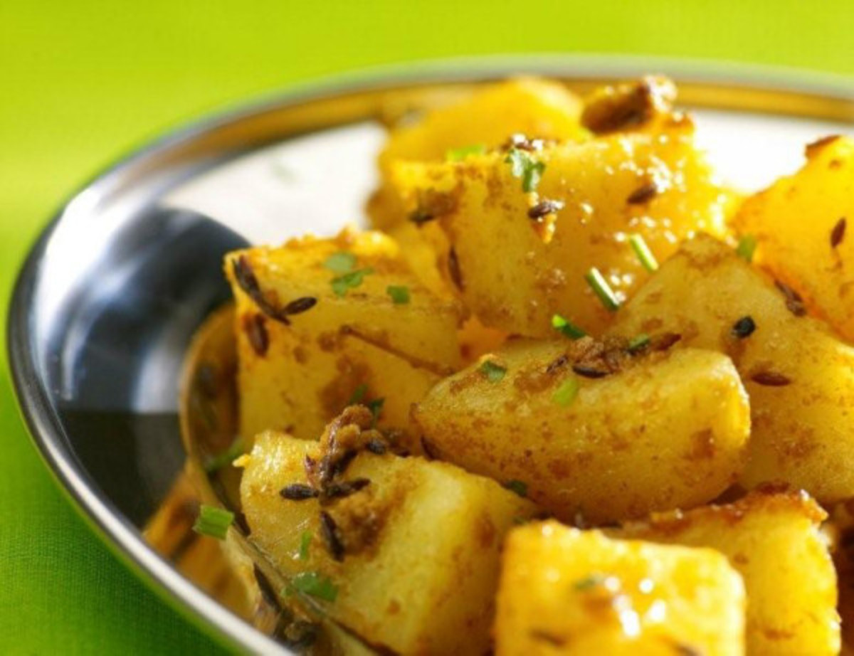 Bombay Potatoes Recipe.