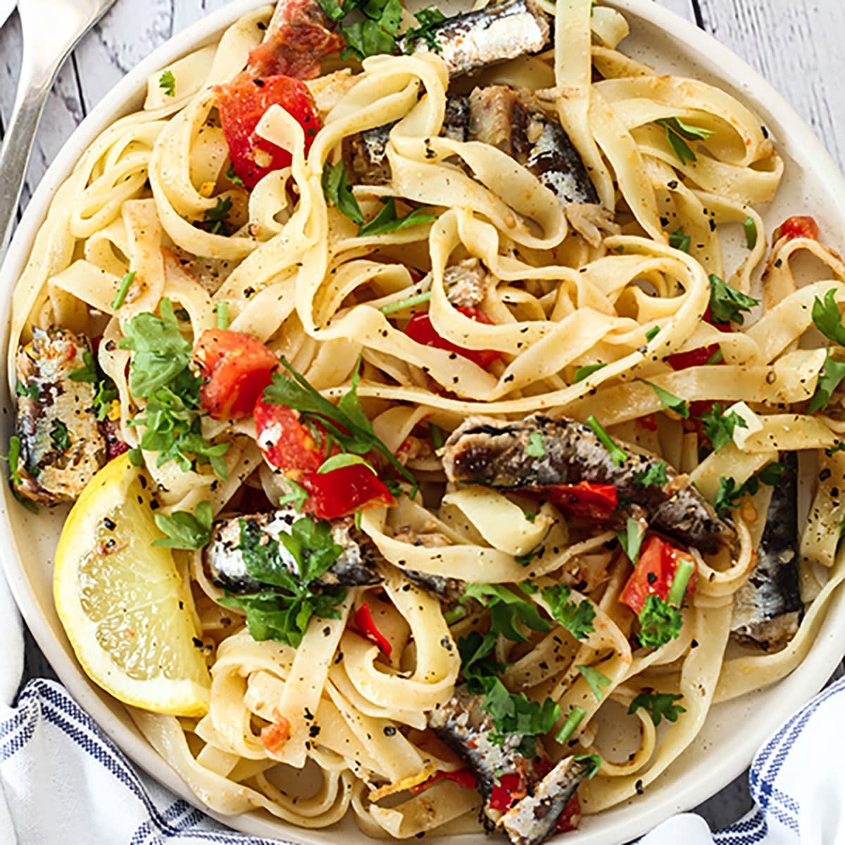 Sardine Pasta Recipes for Dinner