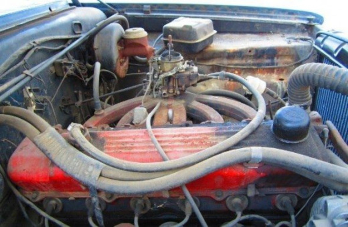 1966 Plymouth Valiant head recondition part 7, slant six cylinder head  valve lapping.