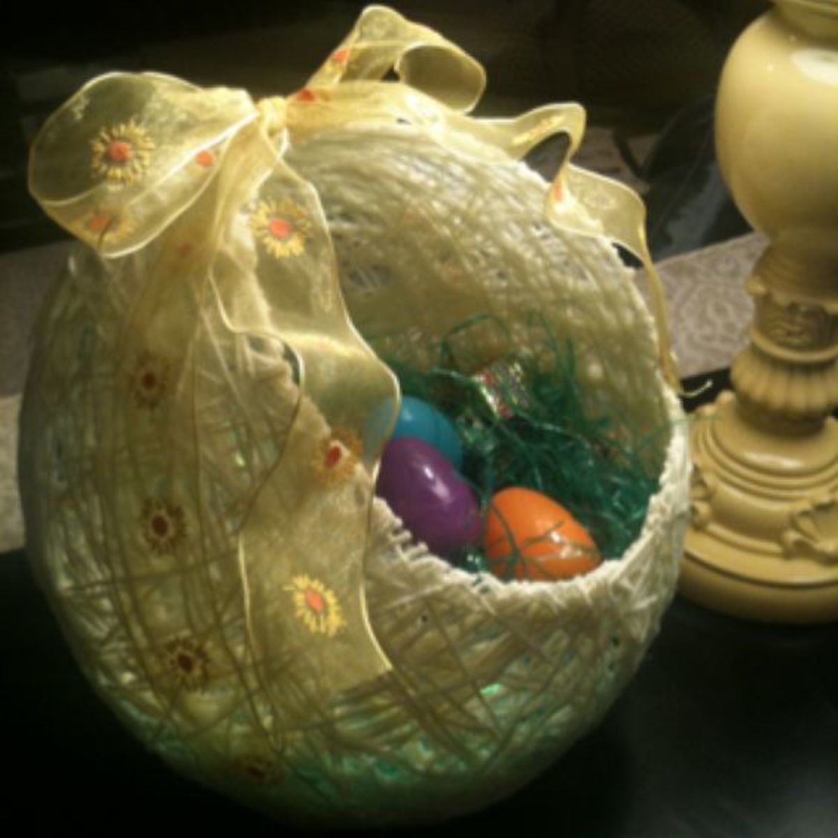 35+ Adorably Cute String Egg Easter Basket Ideas HubPages