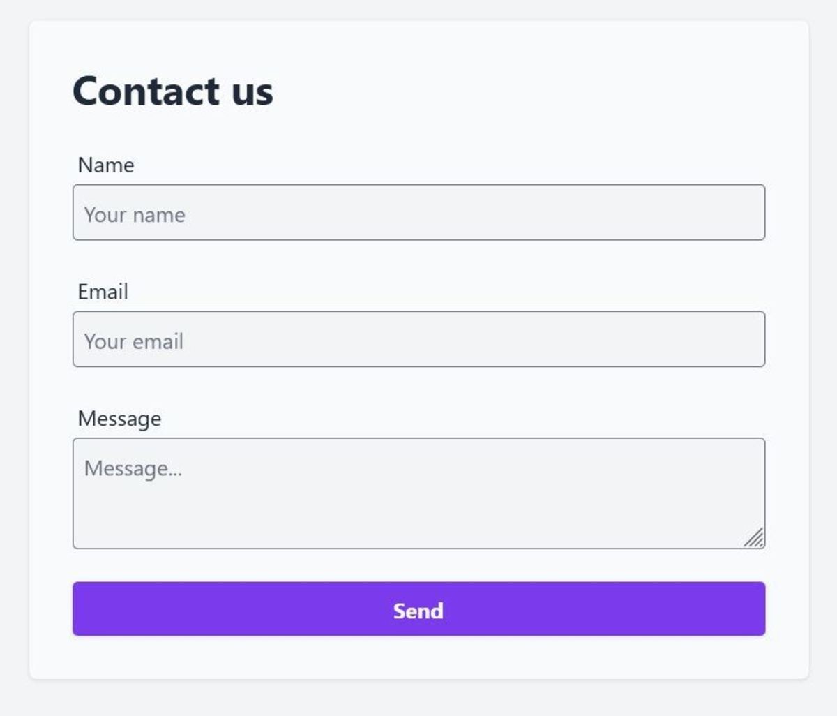 7 Best Tailwind Contact Page Examples For Your Project - TurboFuture