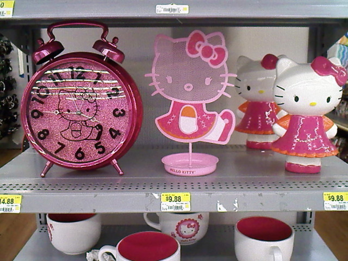 Living In A Pink World: Hello There Kitty!