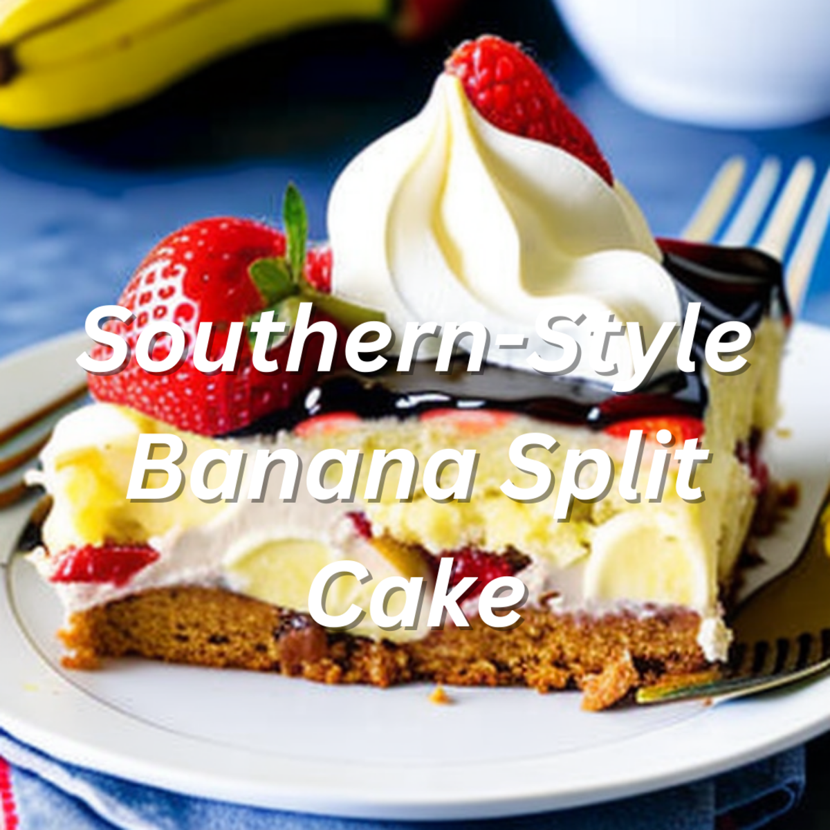 Southern-Style Banana Split Cake