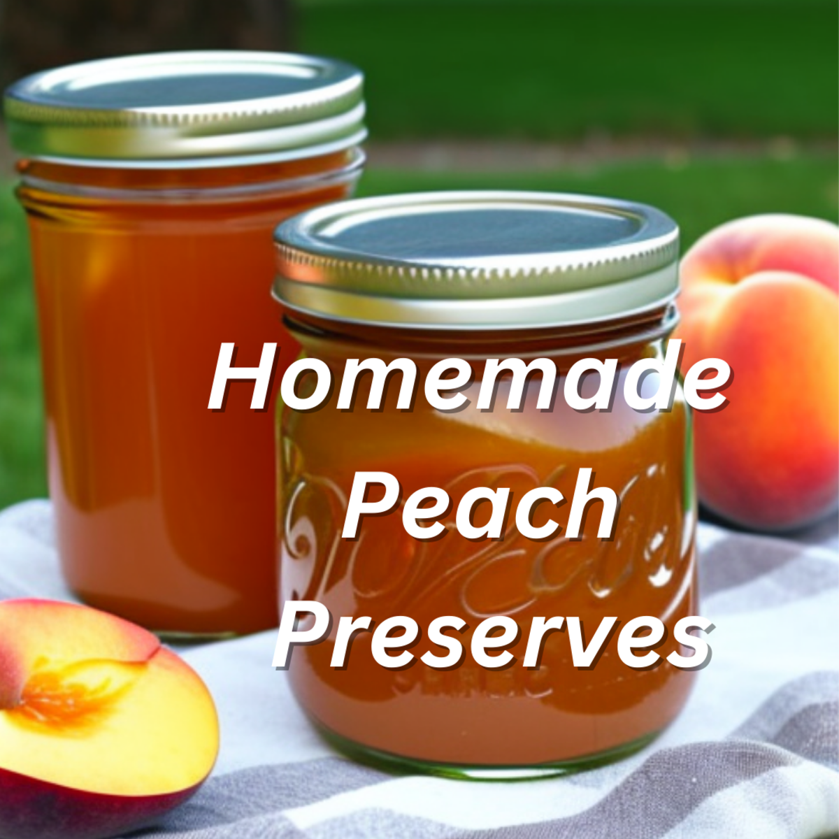 Homemade Peach Preserves
