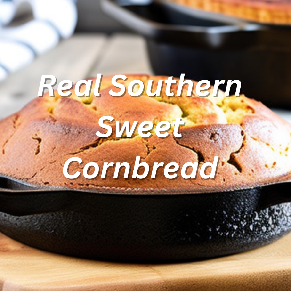 Real Southern Sweet Cornbread
