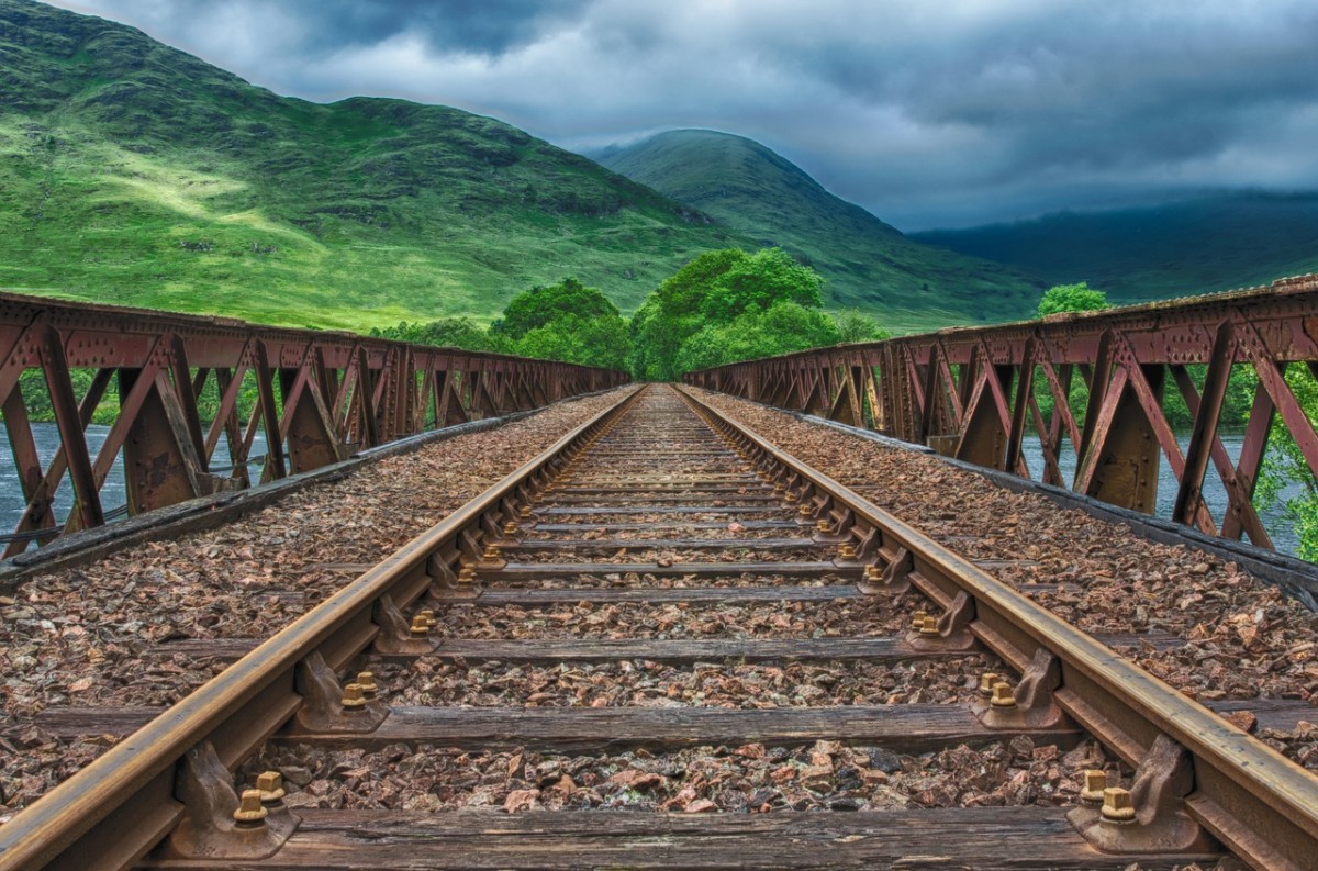 Between Parallel Lines